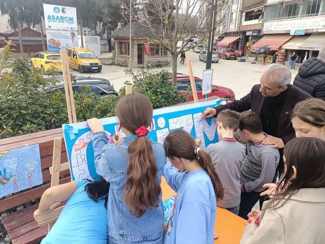 Asarcık'ta Otizm Farkındalık Günü etkinliği düzenlendi