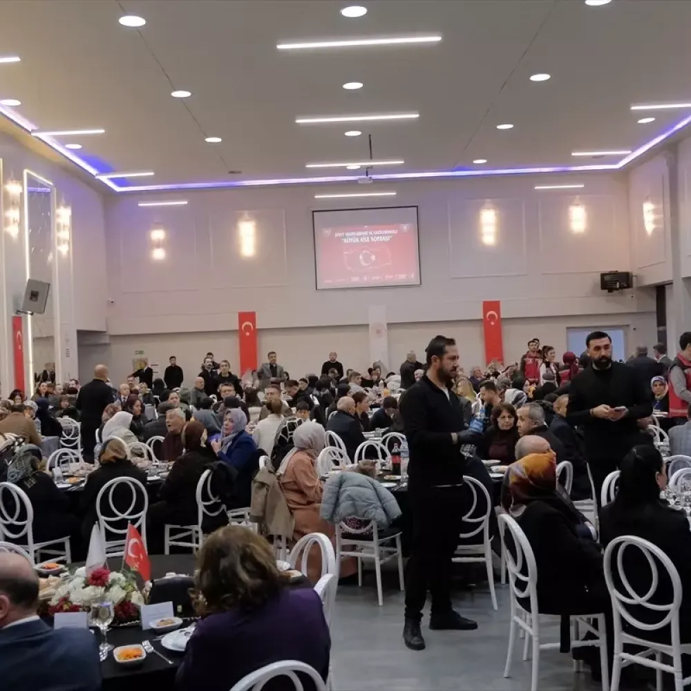 Çorum Valisi Çalgan şehit aileleri ve gazilerle iftarda buluştu