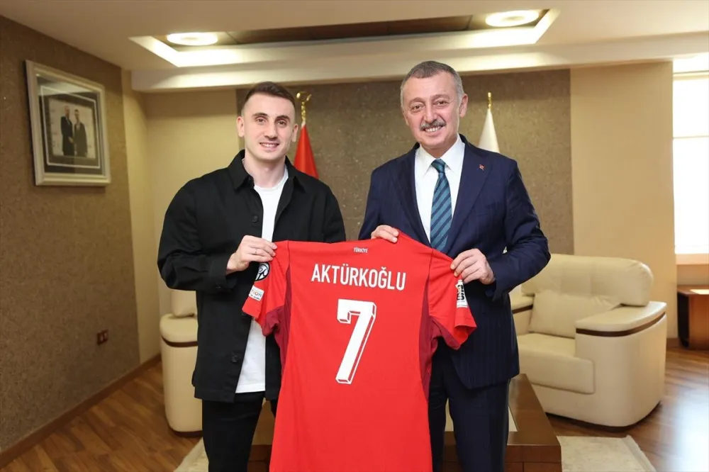 Kerem Aktürkoğlu, Başkan Büyükakın ile Buluştu