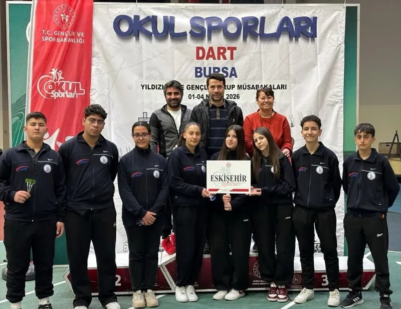Sivrihisarlı öğrenciler dartta Türkiye finallerine yükseldi