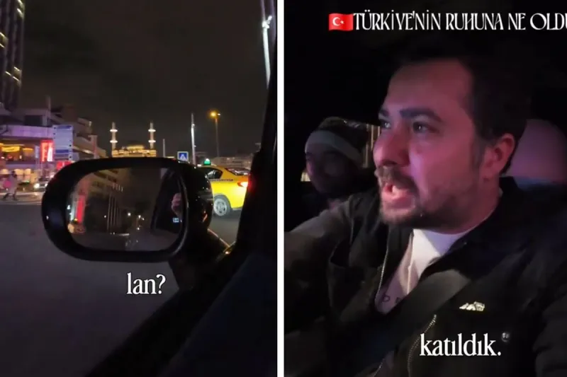 Tarihi maçtan sonra sokağa çıkıp isyan etti
