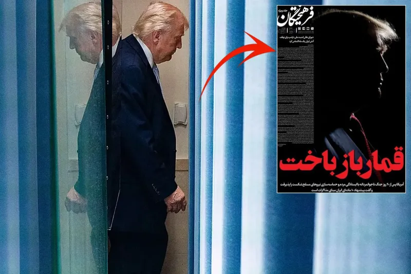Trump görmesin! Ateşkes sonrası İran gazetesinin attığı manşete bakın