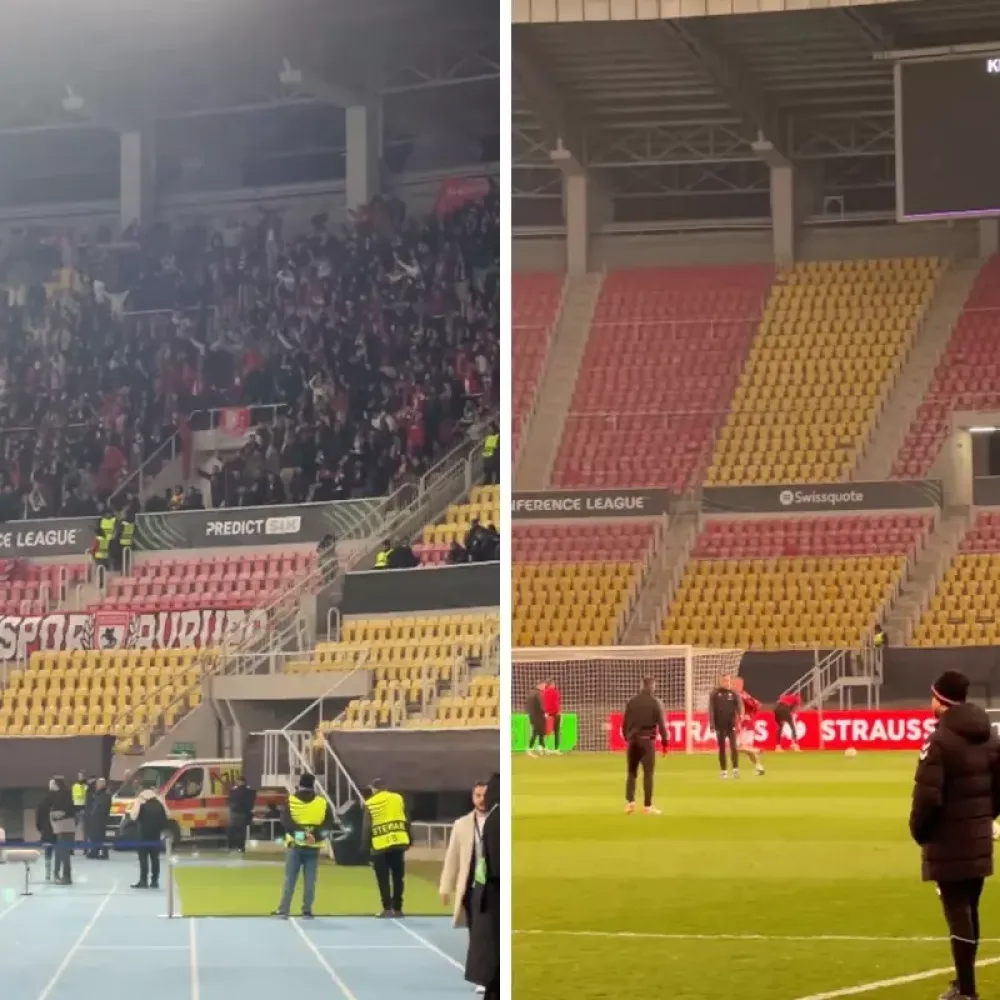 Samsunspor taraftarı deplasmanı iç sahaya çevirdi