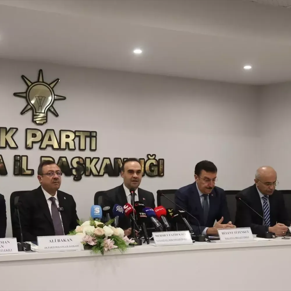 Sanayi ve Teknoloji Bakanı Kacır, Malatya