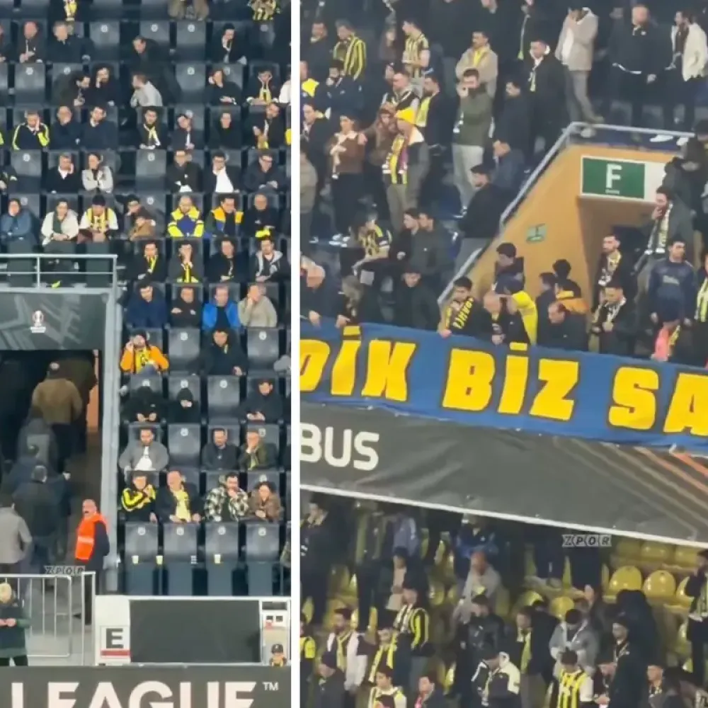 Sarı-Lacivertliler Tribünleri Terk Etti