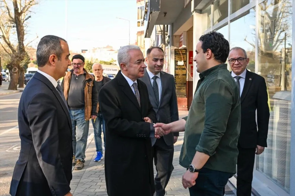 Vali Turan, Esnafı Ziyaret Etti