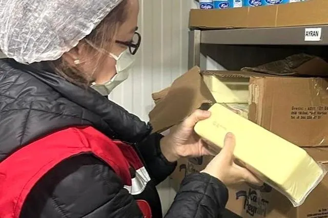 Amasya'da süt ve süt ürünlerine denetim