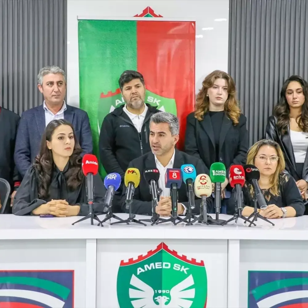 Amed Sportif Faaliyetler Kulübü Başkanı Nahit Eren, şampiyonlukta iddialı Açıklaması