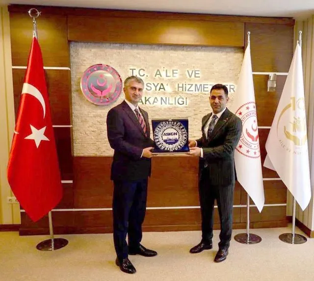 ASKON yönetiminden Bakan Yardımcısı Tarıkdaroğlu