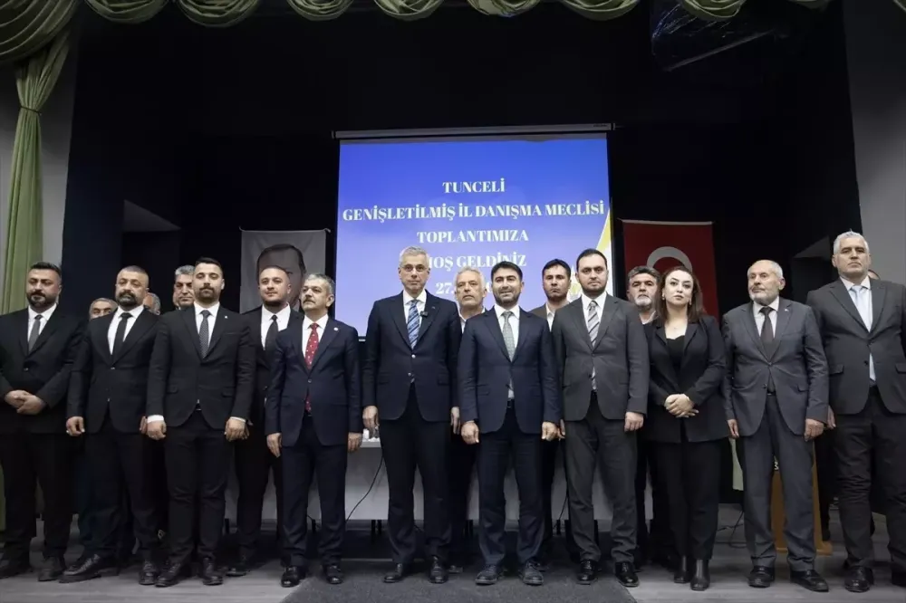 Bakan Memişoğlu, AK Parti Tunceli Genişletilmiş İl Danışma Meclisi Toplantısı
