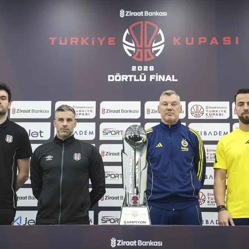Basketbol Türkiye Kupası'nda Dev Final Heyecanı: Başantrenörler ve Kaptanlar Bir Araya Geldi