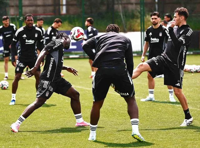 Beşiktaş'ta, Gaziantep Futbol Kulübü maçı hazırlıkları tamamlandı