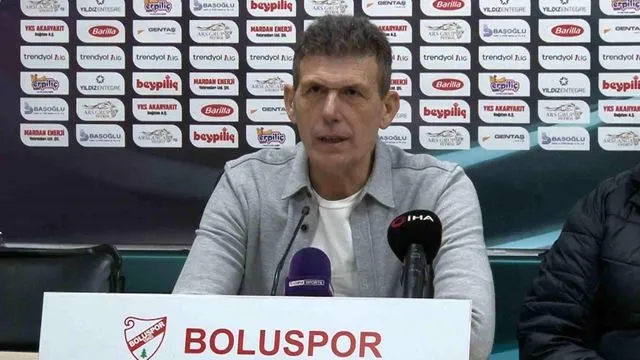 Boluspor Adana Demirspor maçının ardından