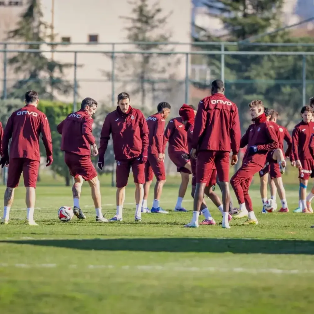 Bordo Mavililer Fenerbahçe Karşılaşması İçin Hazırlıklarına Devam Ediyor