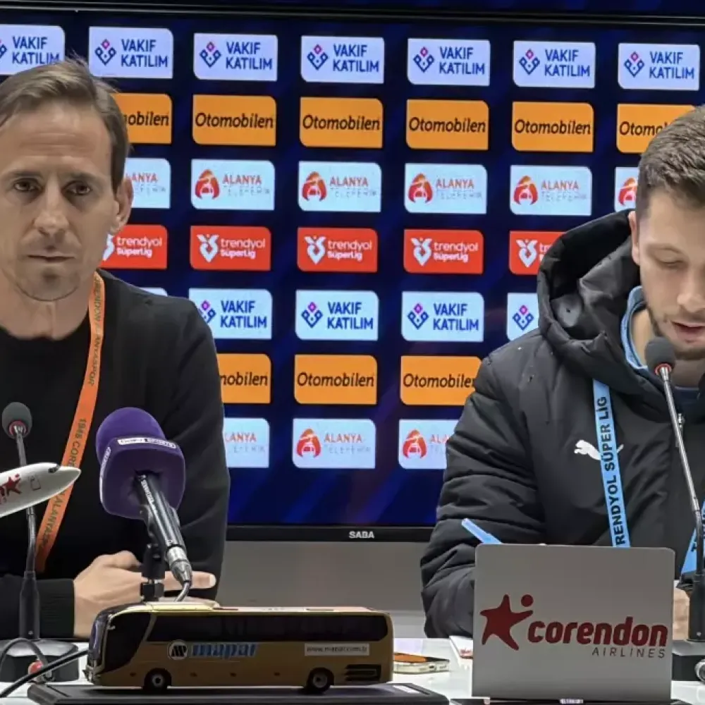 Corendon Alanyaspor - RAMS Başakşehir FK maçının ardından