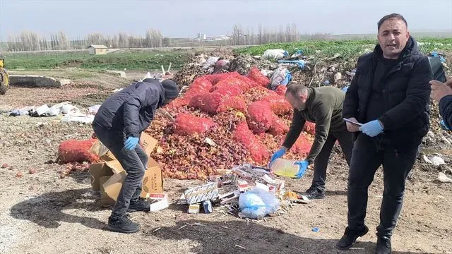 Çorum'da kaçakçılık operasyonlarında ele geçirilen ürünler imha edildi