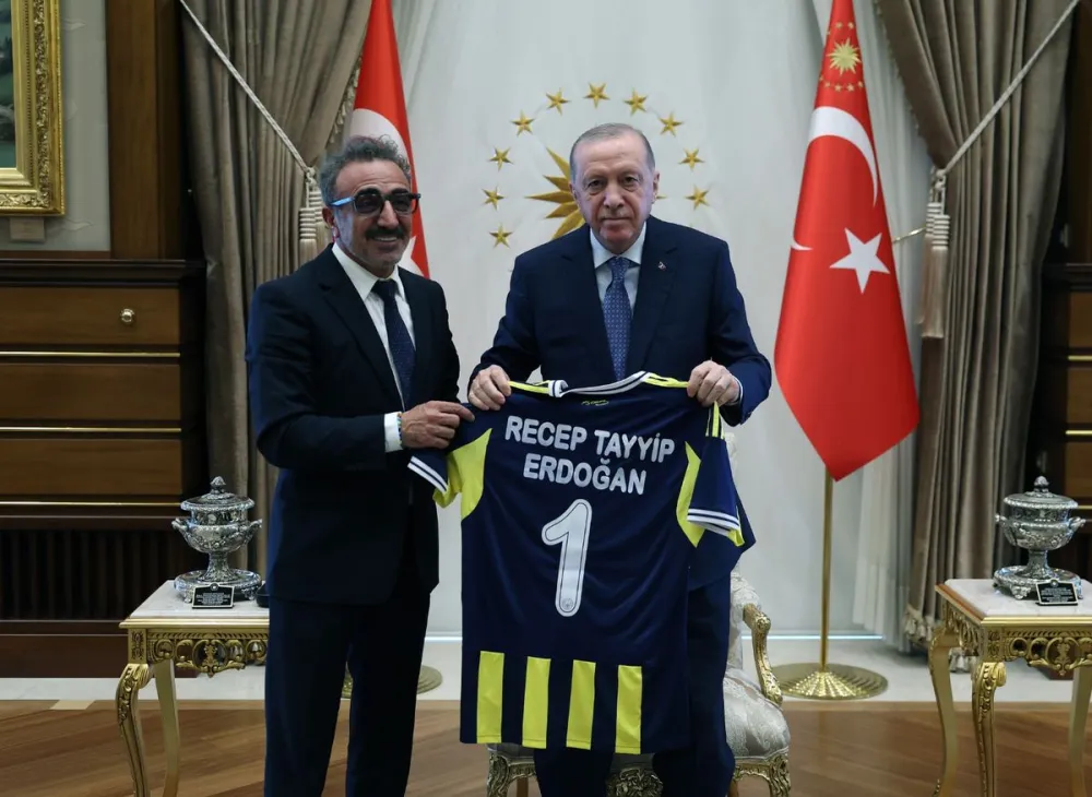 Cumhurbaşkanı Erdoğan, iş insanı Ulukaya