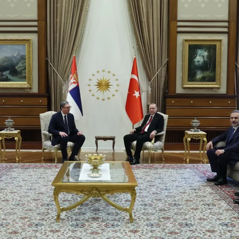 Cumhurbaşkanı Erdoğan, Sırbistan Cumhurbaşkanı Vucic