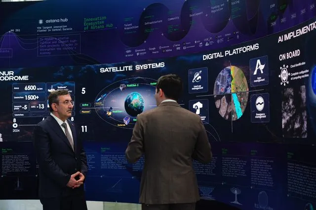 Cumhurbaşkanı Yardımcısı Yılmaz, Kazakistan