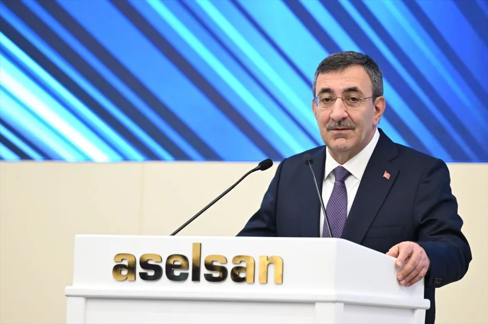 Cumhurbaşkanı Yardımcısı Yılmaz, Üniversite-Savunma Sanayii Güç Birliği Töreni