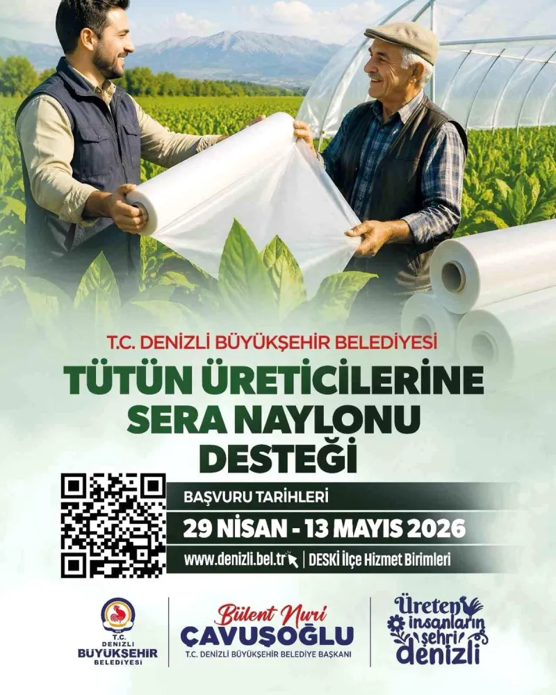 Denizli'de tütün üreticisine destek - Son Dakika