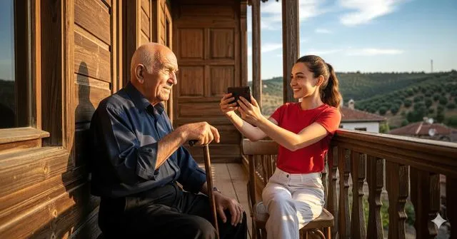 Denizlili gazetecinin Cumhuriyet Bayramı filmi reklamcılığın