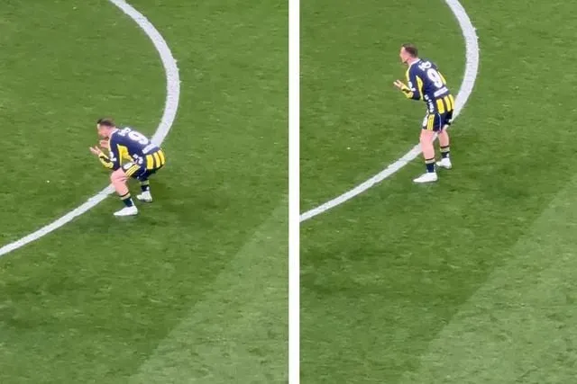 Derbiye damga vuran anlar! Penaltı kaçtı, Kerem Aktürkoğlu yıkıldı