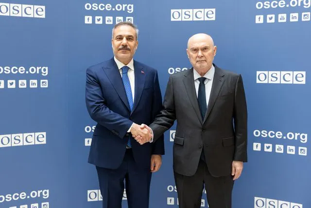 Dışişleri Bakanı Fidan, AGİT Genel Sekreteri Sinirlioğlu ile Görüşme Gerçekleştirdi