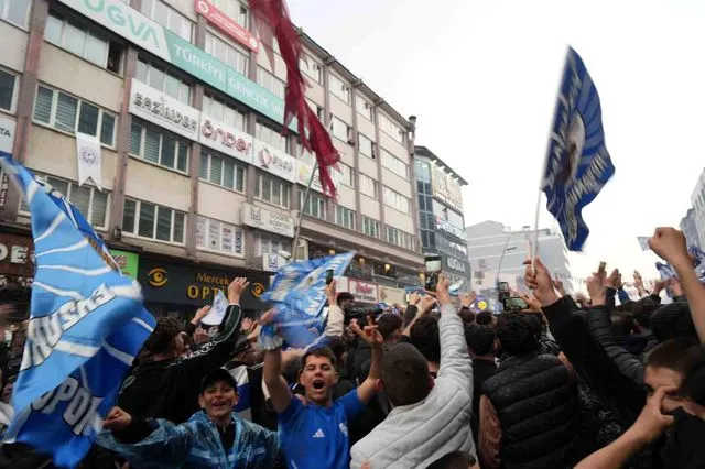 Erzurum'da büyük coşku: Dadaşlar Süper Lig'de