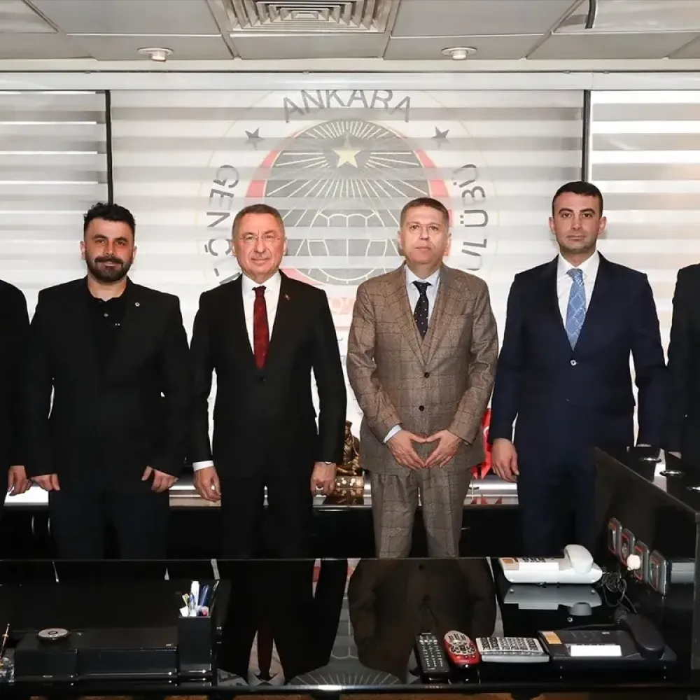 Fuat Oktay'dan Gençlerbirliği'ne Destek Ziyareti