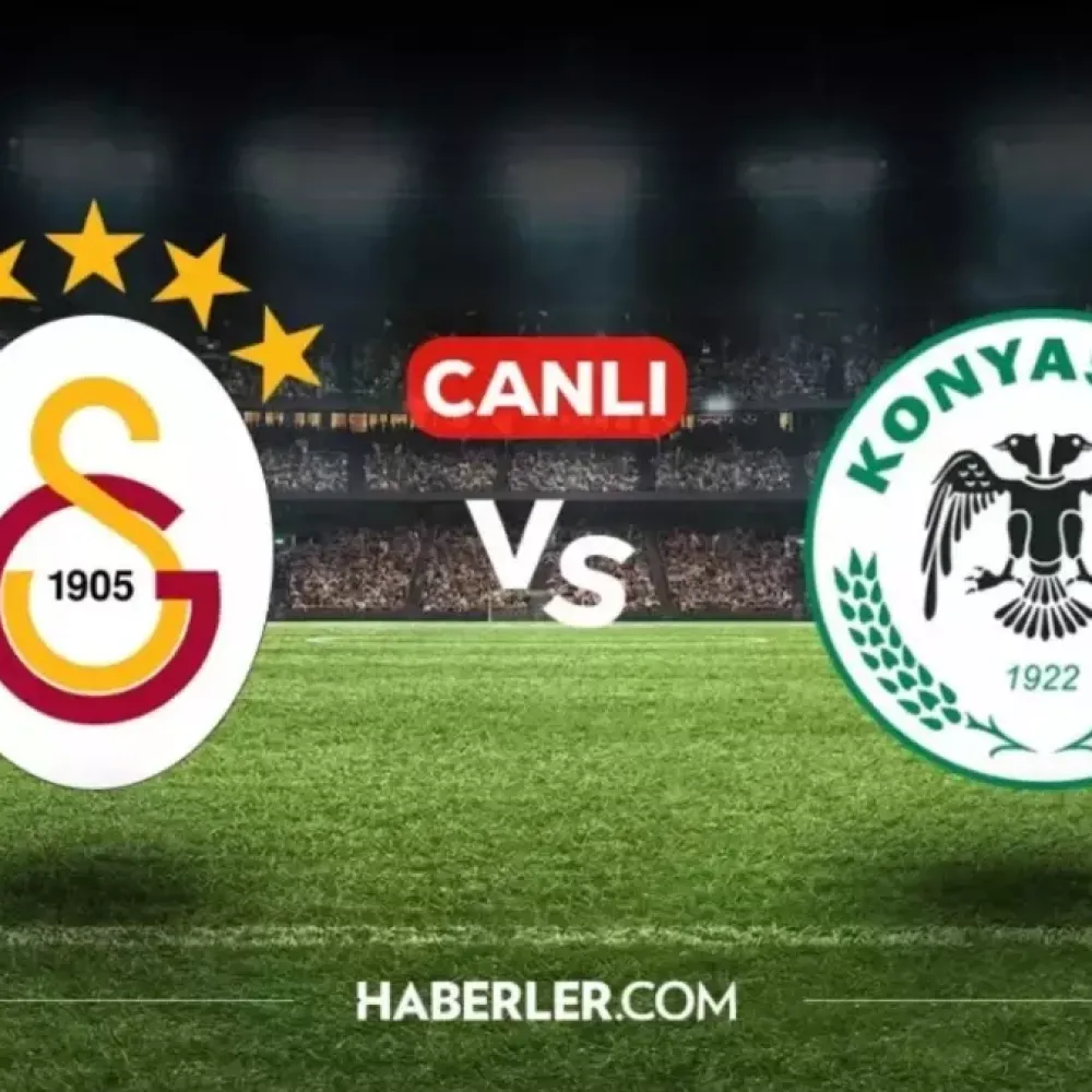 Galatasaray Konyaspor CANLI nereden izlenir? Galatasaray Konyaspor maçı hangi kanalda, nereden canlı izlenir?