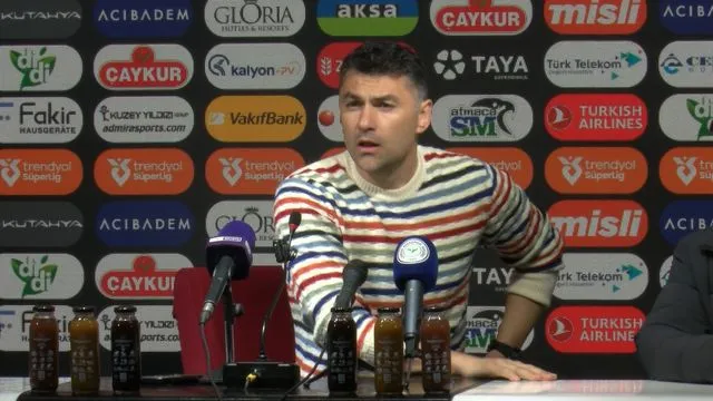 Gaziantep FK Teknik Direktörü Burak Yılmaz: Bırakıyorum, Allah