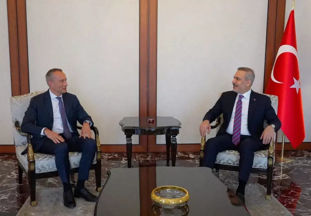 Hakan Fidan, Gazze Temsilcisi ile Görüştü