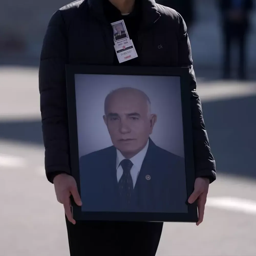 Hüseyin Çelik İçin Cenaze Töreni