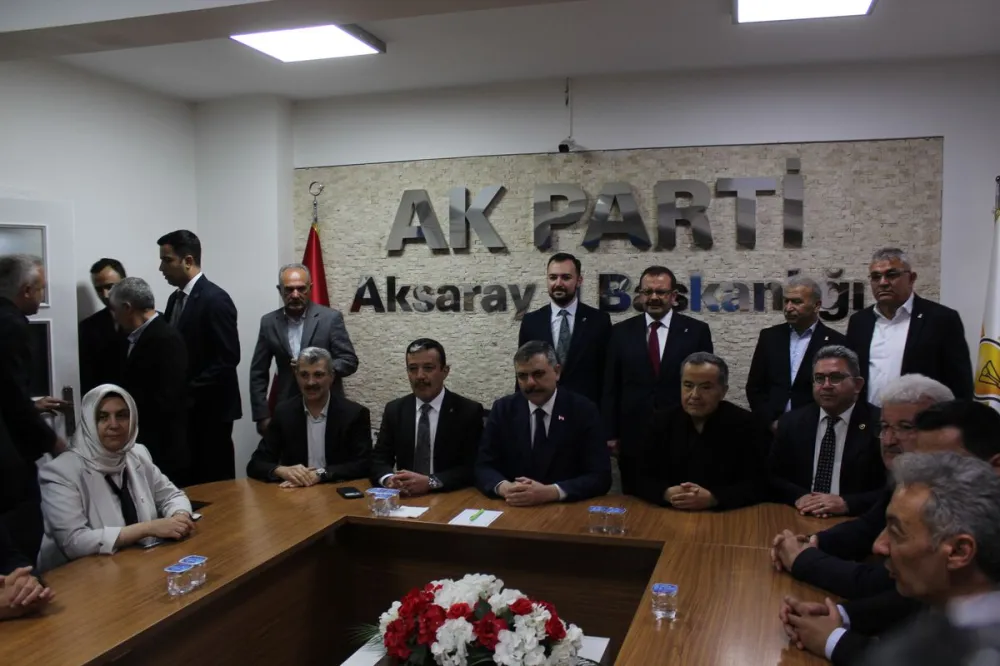 İçişleri Bakanı Aksaray'da