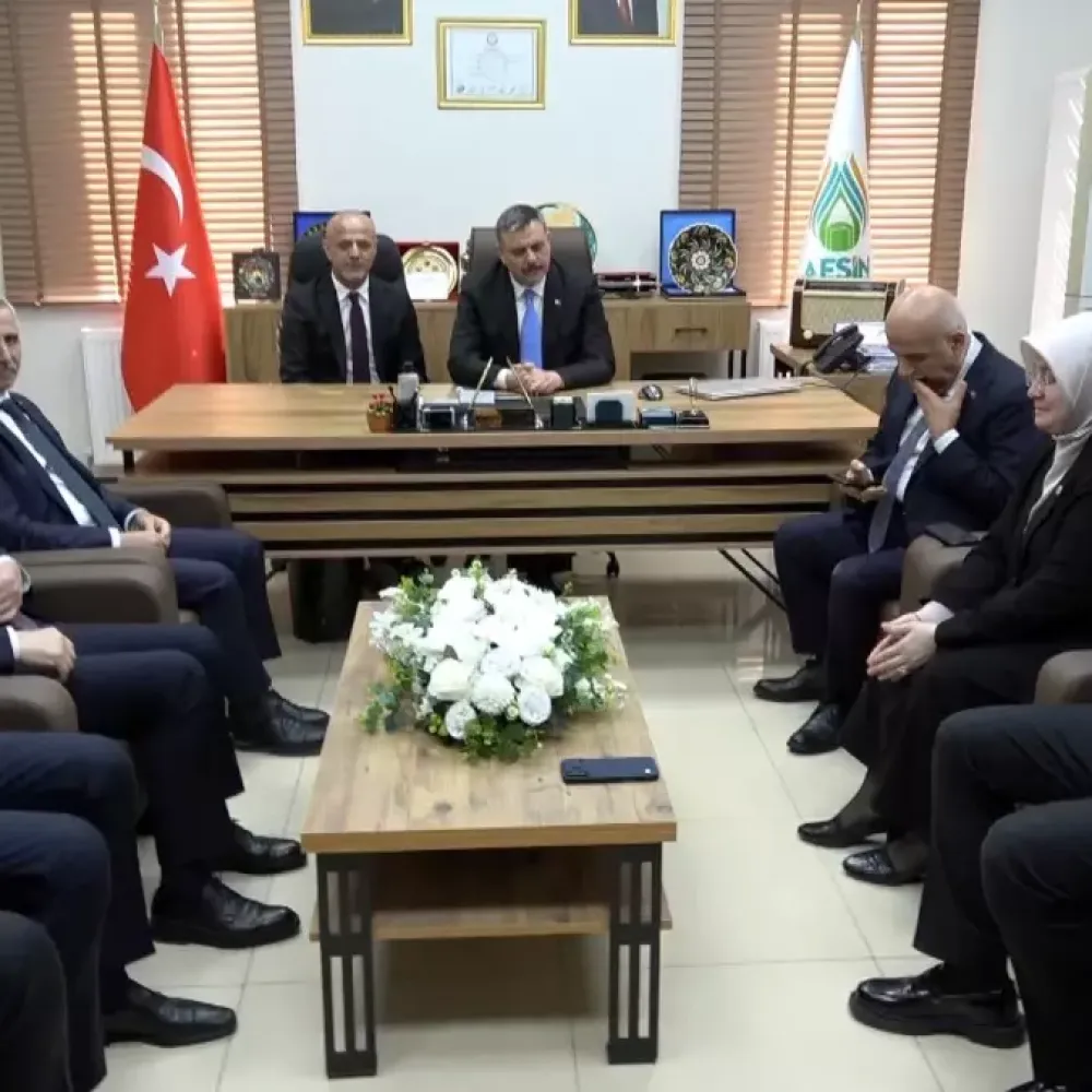 İçişleri Bakanı Çiftçi, Kahramanmaraş'ta Cenaze Törenine Katıldı