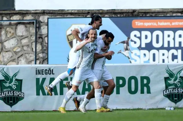 İnegöl Kafkas Spor Kulübü şampiyon oldu, 2. Lig