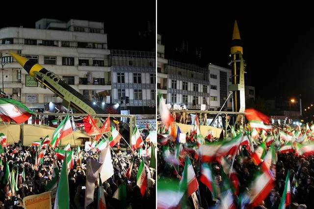 İran füzeleri meydana indirdi! Tahran