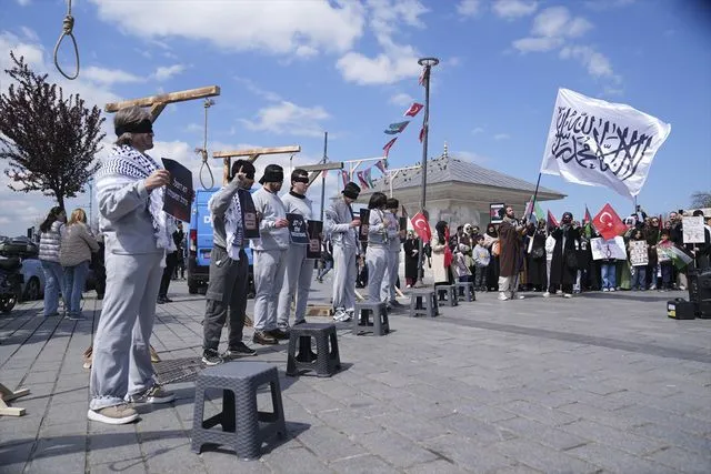 İsrail'in İdam Yasası Protesto Edildi
