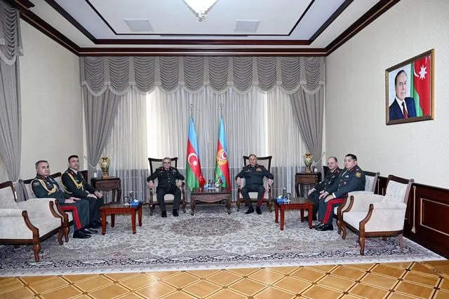 Kara Kuvvetleri Komutanı Orgeneral Tokel, Azerbaycan