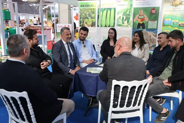 Kaş'ta Kınık Tarım Fuarı düzenlendi