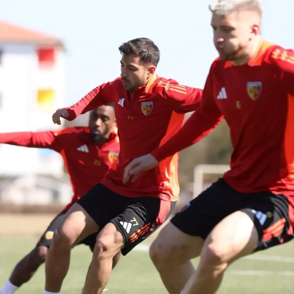 Kayserispor, Antalyaspor maçı hazırlıklarını tamamladı
