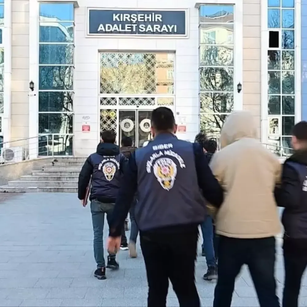 Kırşehir merkezli 8 ilde dolandırıcılık operasyonu: 16 tutuklama