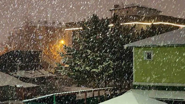 Kış geri geldi: Aşkale