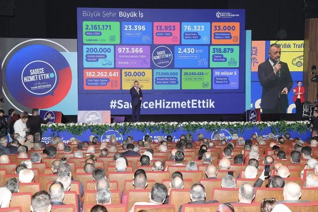 Kocaeli Büyükşehir Belediye Başkanı Büyükakın, iki yılda yapılan hizmetleri anlattı Açıklaması