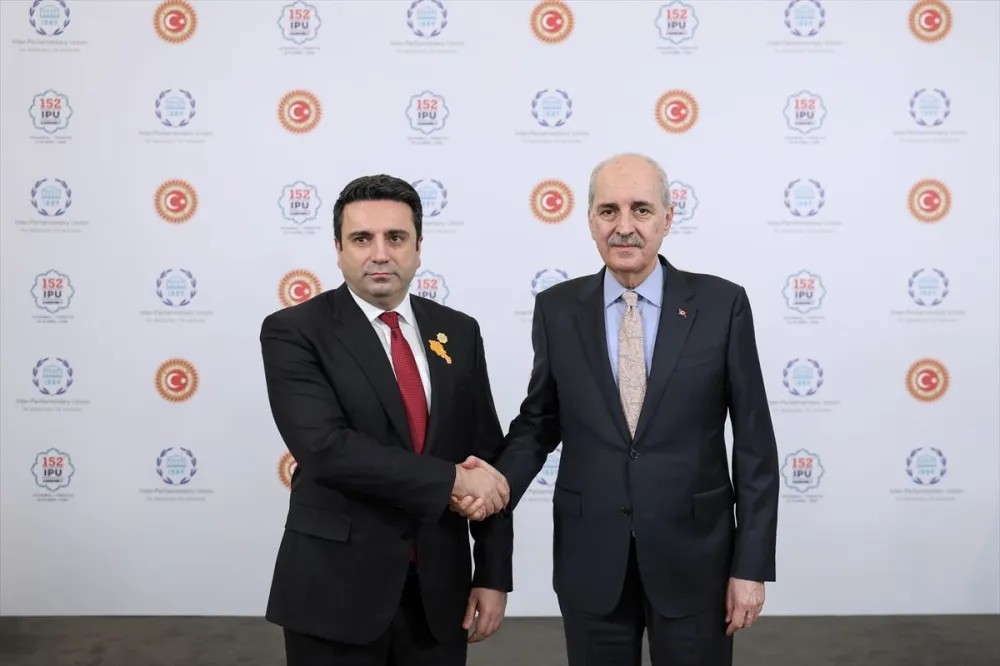 Kurtulmuş ve Simonyan PAB 152. Genel Kurulu İçin Bir Araya Geldi