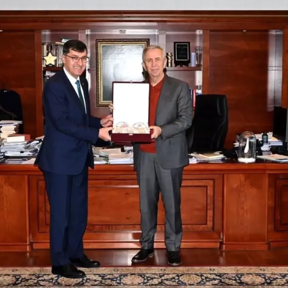 Kütahya ve Ankara Büyükşehir Belediyeleri Ortak Yatırım Alanlarını Görüştü