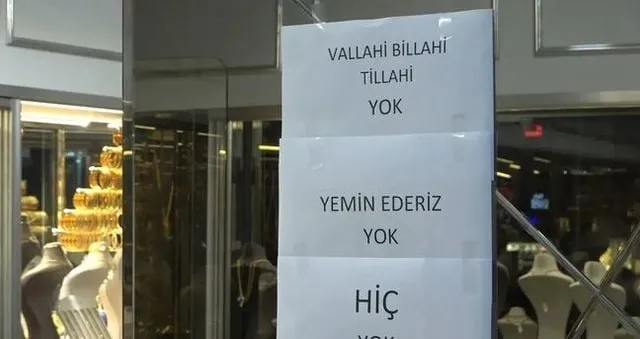 Kuyumcularda altın bitti mi? Kuyumcularda altın satışı durdu mu?