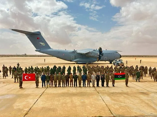Libya askeri personeli Efes-2026 Tatbikatı