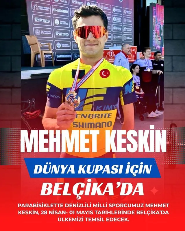 Mehmet Keskin Dünya Kupası için Belçika